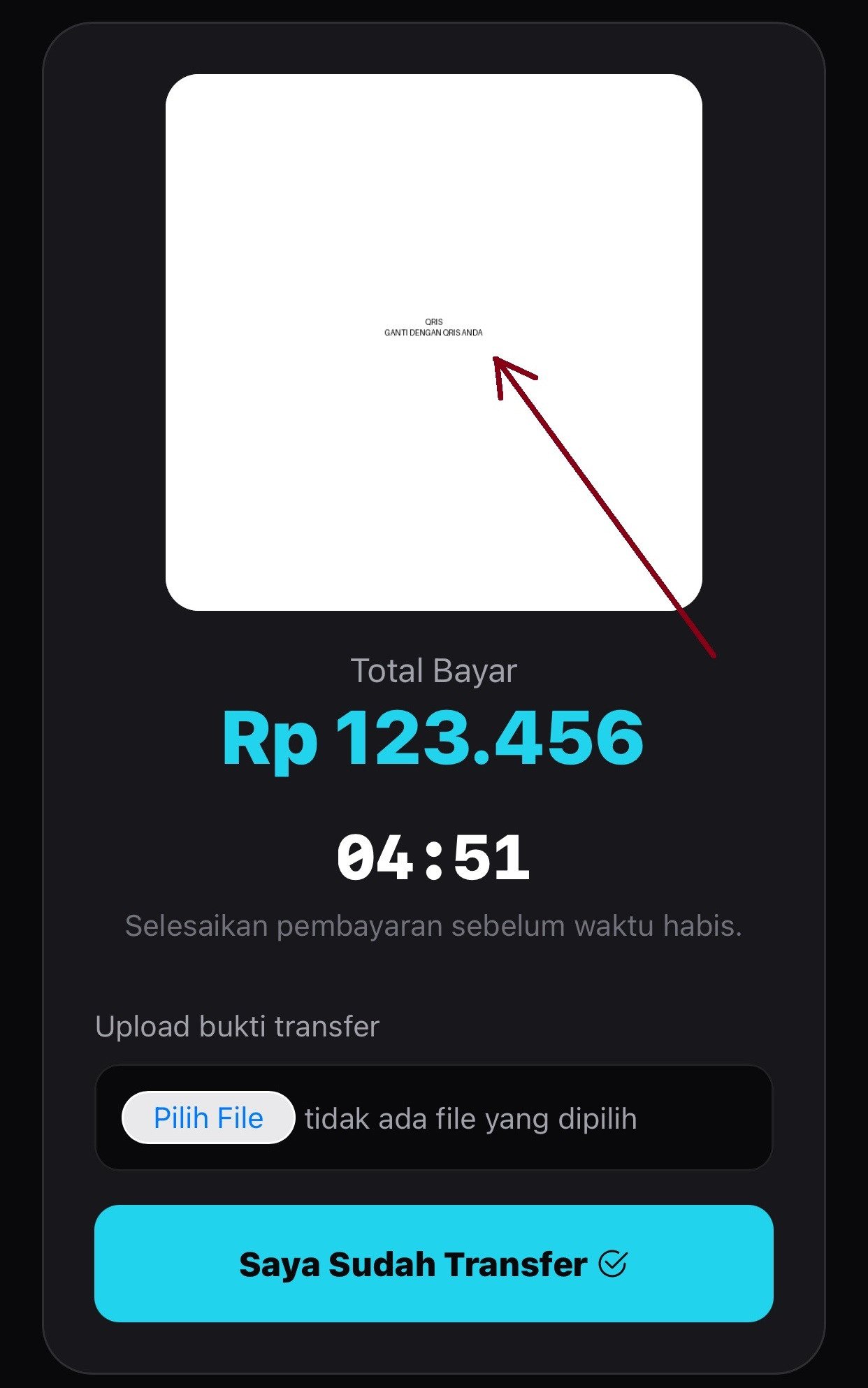 Langkah 4 - Lakukan Pembayaran